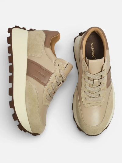 Lav: Sportowe sneakersy damskie ze skóry naturalnej Naterre