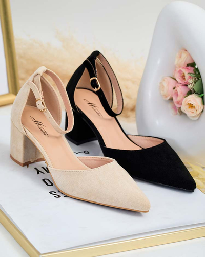 Royalfashion Sieviešu zemās stiletto kurpes Caelda