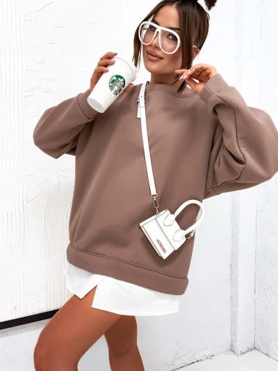 Royalfashion Cotton women's sweatshirt with removable bottom