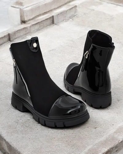 Royalfashion Classic women's ankle boots a'la jodhpurs Urbanis