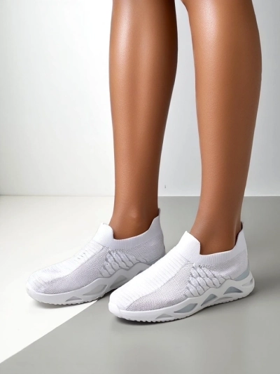 Royalfashion slip-on sieviešu sporta apavi ar rhinestones Elavises