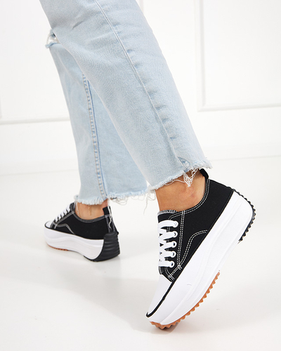 Black Women's Platform Trainers Trenicso - Footwear