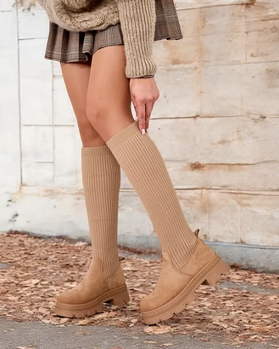 Royalfashion Women's Anobbi slip-on boots