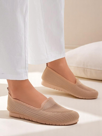 Royalfashion Sieviešu auduma mokasīni Caerit