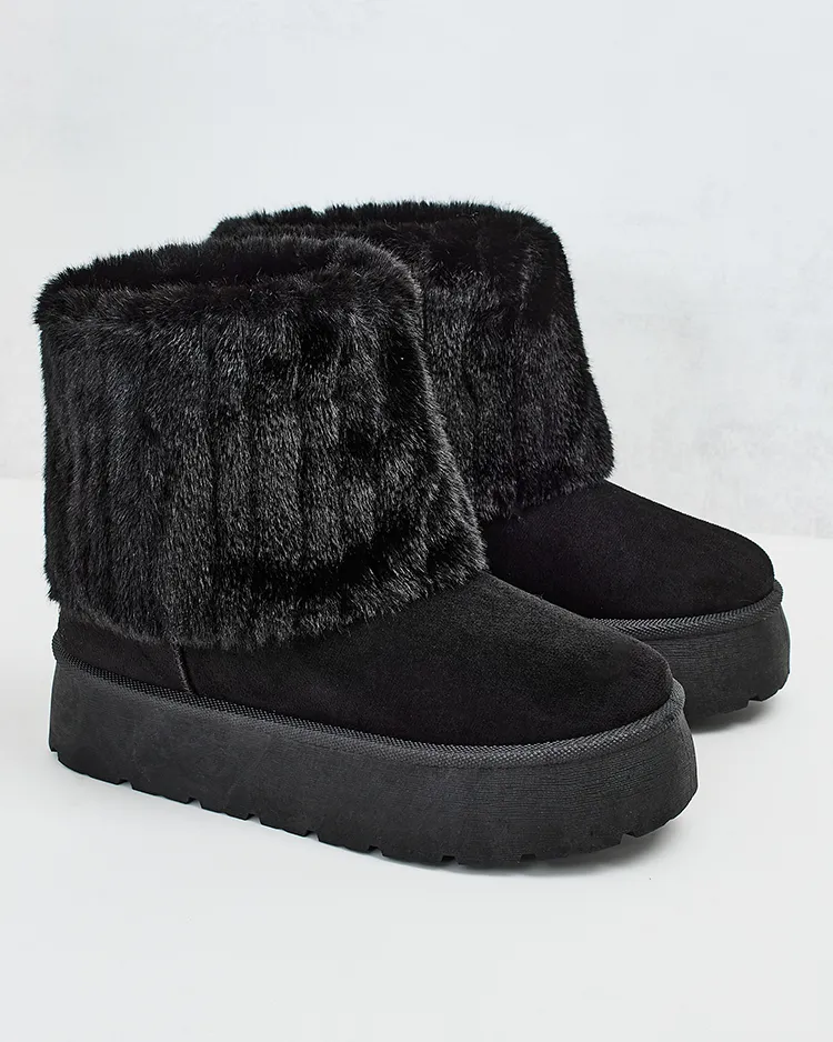 Royalfashion zābaki a'la sniega zābaki sievietēm Renutis