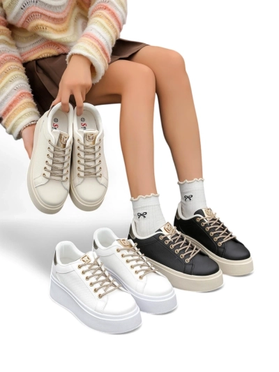 Royalfashion Женские спортивные кроссовки с декоративными шнурками Eone