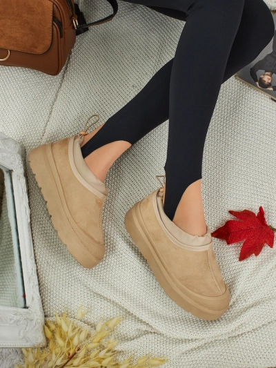 Velisee women's short snow boots