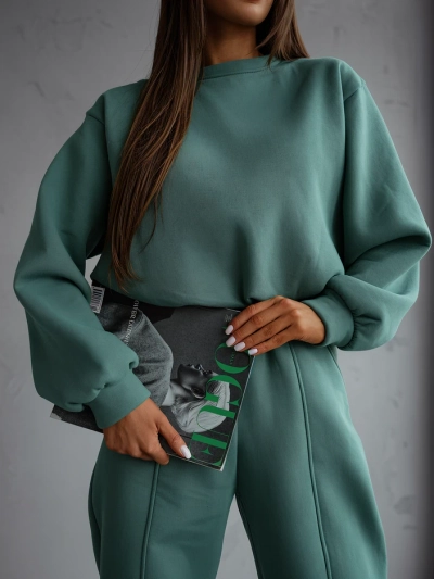 Royalfashion Хлопковый женский спортивный костюм комплект