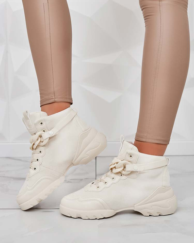 Royalfashion Women's Sports High Sneakers Bullaro