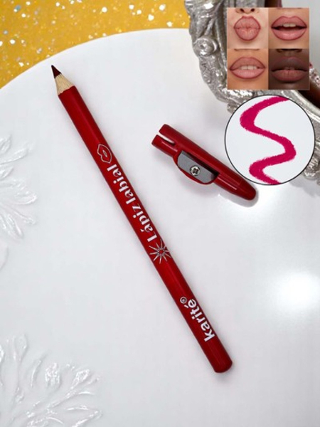 Asināms lūpu zīmulis vīna sarkanā krāsā