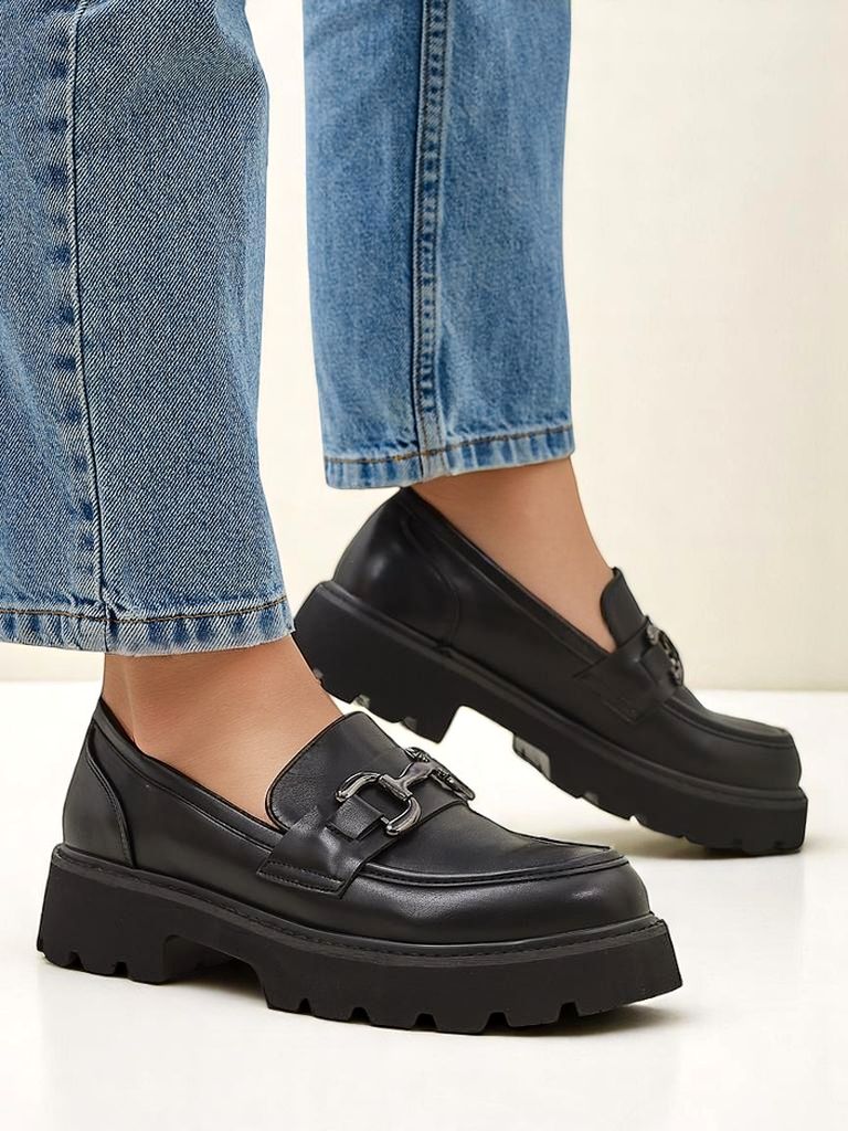 Royalfashion Women’s loafers on a thicker sole Rouetta