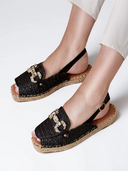 Royalfashion Sieviešu espadrilles ar atdalītiem pirkstgaliem