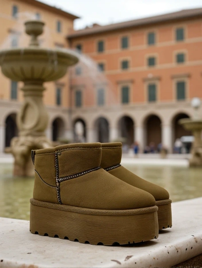 Royalfashion Short boots women's snow boots-style Wiebi