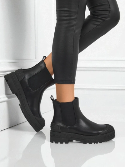 Amber Veil Platform Boots