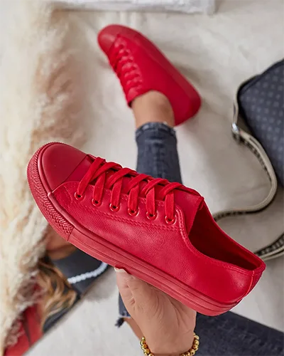 Royalfashion Sieviešu eko ādas kedas Navette