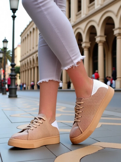 Royalfashion Sieviešu auduma sports apavi Esellaf