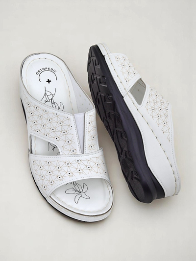 Royalfashion Women's Platform Flip-Flops Nova Step