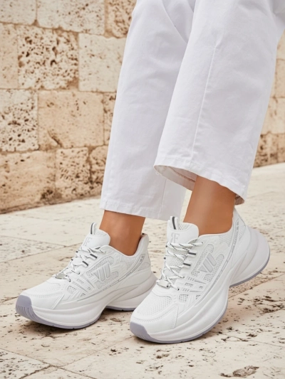 Royalfashion Women's sport sneakers on a thicker sole Roality