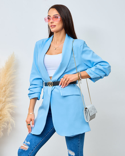 Royalfashion Sieviešu žakete ar jostu