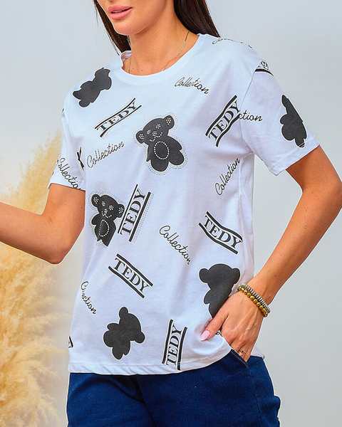 Royalfashion Sieviešu krekliņš ar apdruku