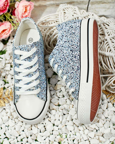 Royalfashion Women's Finia sneakers on covered heel