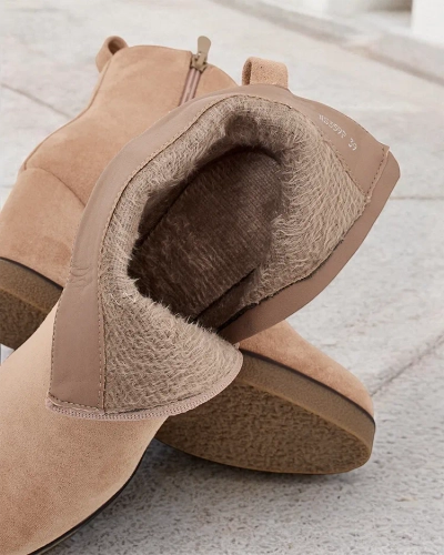 Royalfashion Sieviešu zābaki uz kājiņām Serda