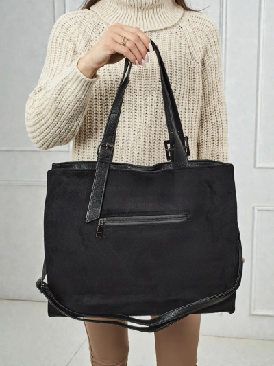 Damska aĉetsako el eko-veluro Daverna