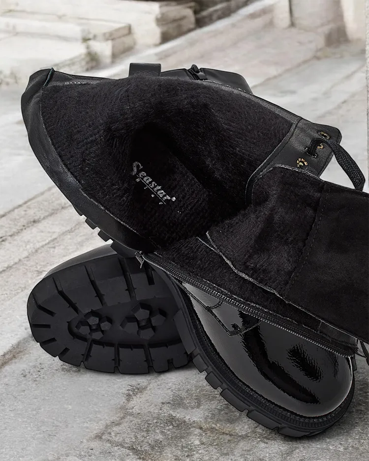 Royalfashion Женские ботинки на шнуровке Operre