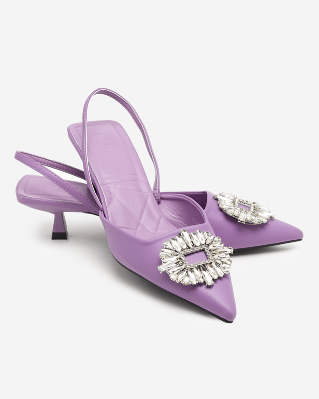 OUTLET Violet women's high-heeled shoes Arga - Footwear