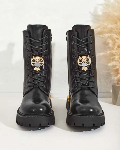 Royalfashion Sieviešu augstie bagger zābaki Sococ