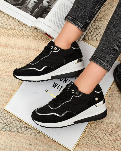 Royalfashion Sieviešu sportiskās kedas uz Lololi papēža