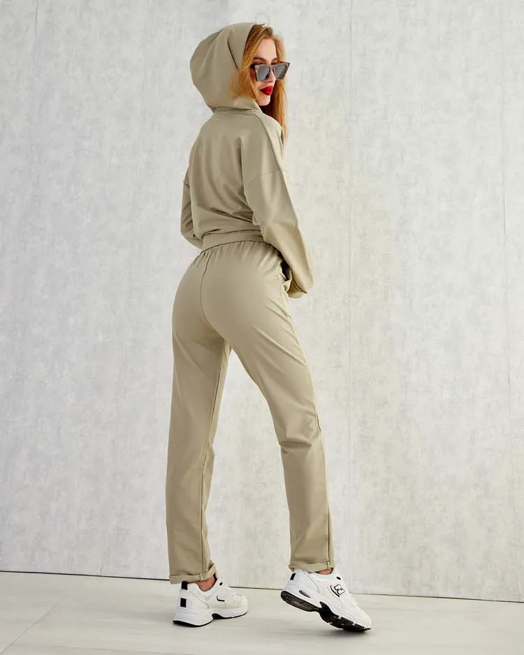 Royalfashion Хлопковый женский комплект толстовок