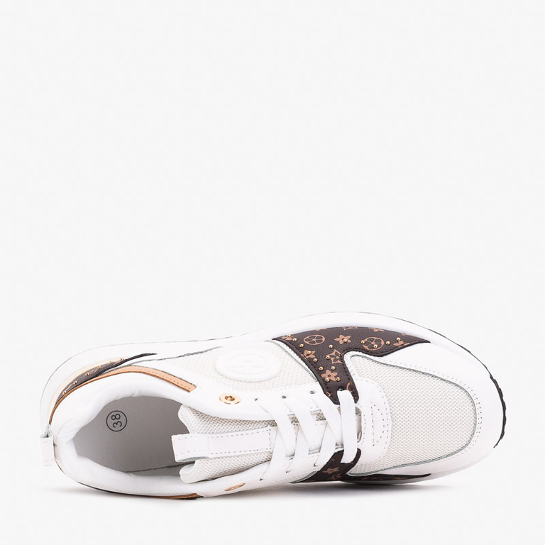 Women's white Evenra sports shoes - Footwear