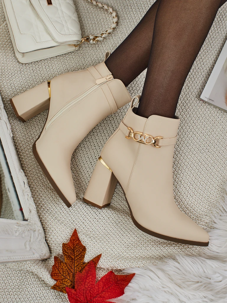 Women's Ostirena Eco-Suede Heeled Ankle Boots