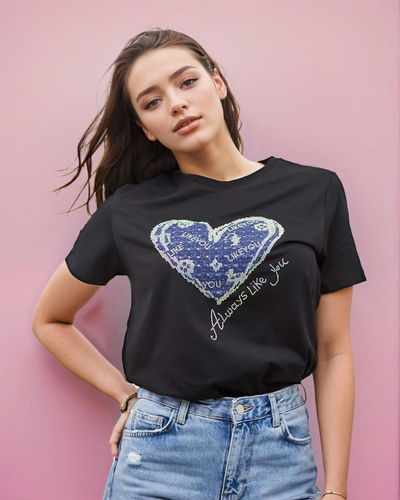 Royalfashion Women's printed t-shirt