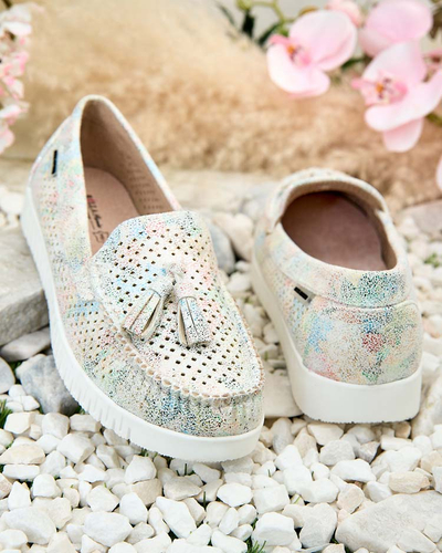 Royalfashion Women's openwork moccasins Molaffa