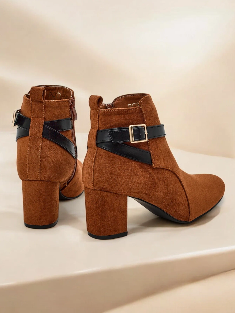 Royalfashion Sieviešu platformas ķērpja zābaki Eloron