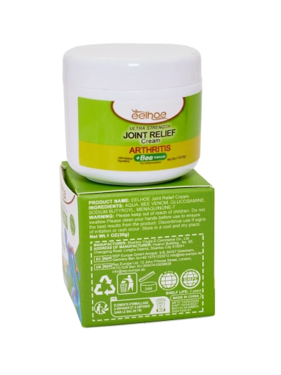 Joint pain relief cream with bee venom
