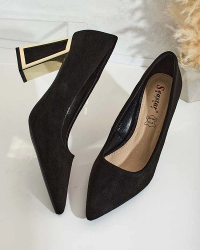 Royalfashion Women's pumps with decorative heel Badilla