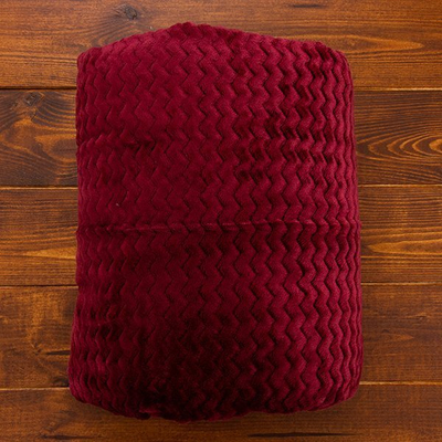 Burgundy cape blanket 200x220 - Blankets