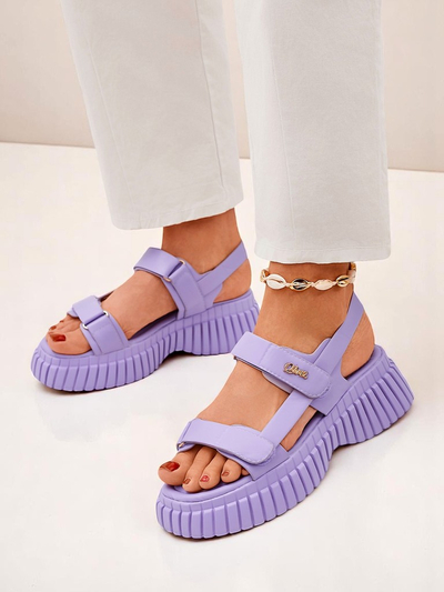 Royalfashion Sieviešu sandales uz biezākas zoles Hortez