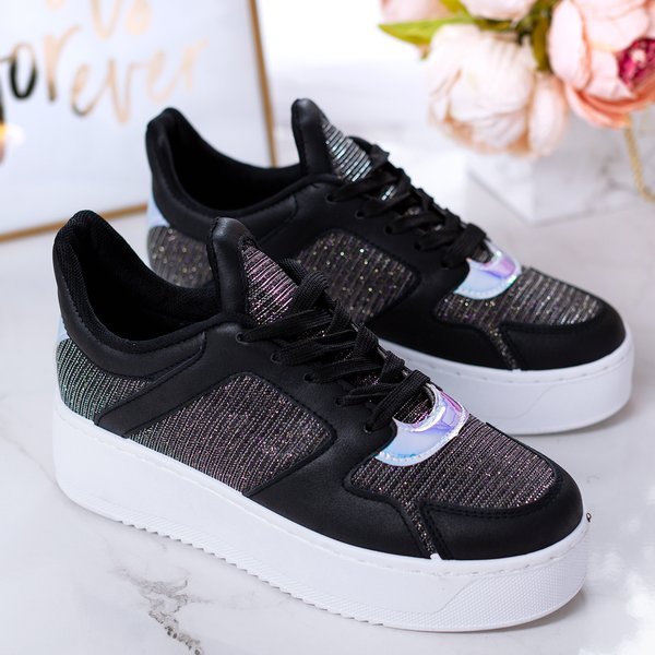 Черные спортивные туфли на платформе Salsa - Обувь