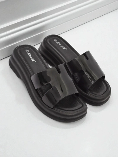 Royalfashion Ženski natikači s platformo Nova Gloss