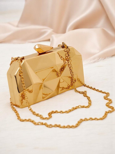 Royalfashion Women's envelope bag Metal Muse