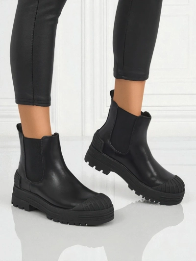 Amber Veil Platform Boots