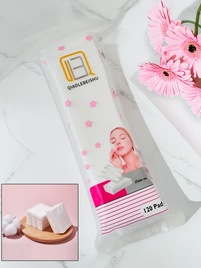 Kosmētiskās spilventiņi 120 gab.