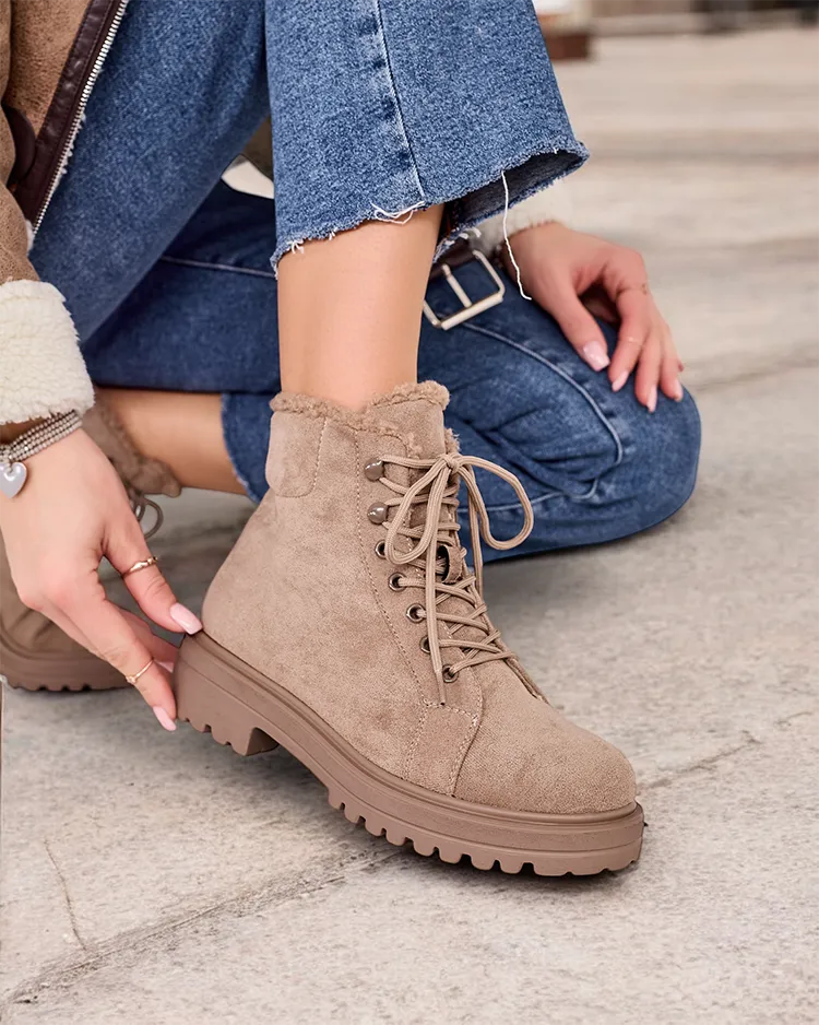 Royalfashion Women's lace-up boots Vesot