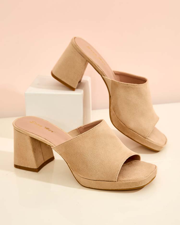 Royalfashion Женские шлепанцы на стойке Opetikas