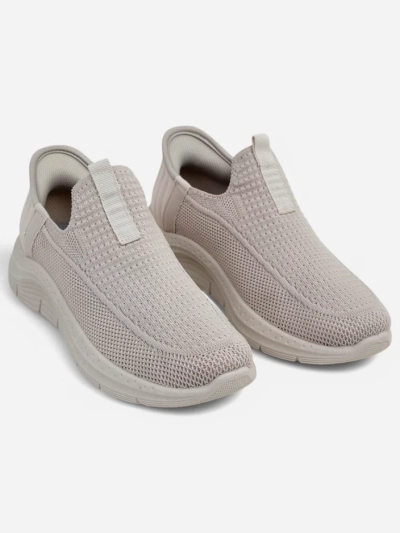 Royalfashion Women's Slip-On Fabric Sports Shoes Secat