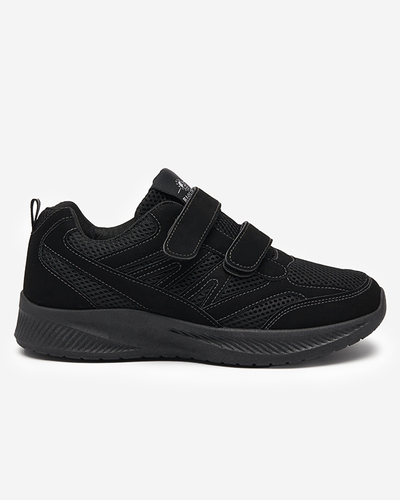 Men's black Beniros Velcro shoes - Footwear